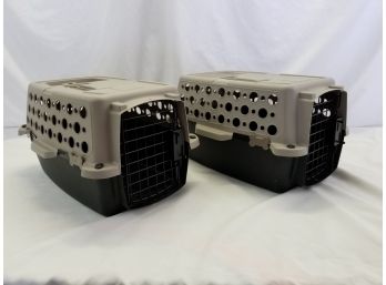 Two Small Pet Carriers