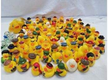 Lot Of Rubber Ducks