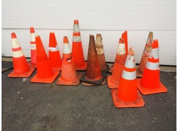 Used Caution Cones