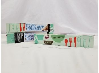Three ChicWrap Plastic Wrap And Dispensers