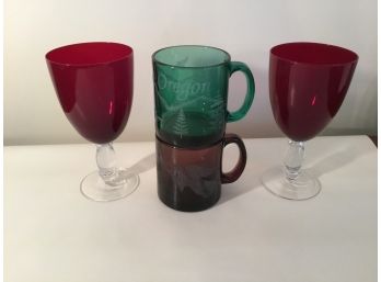 PR. Ruby Glasses & Depression Mugs