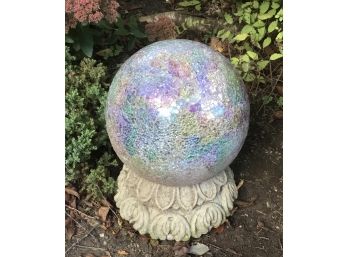 Beautiful Sparkling, Glistening Gazing Ball