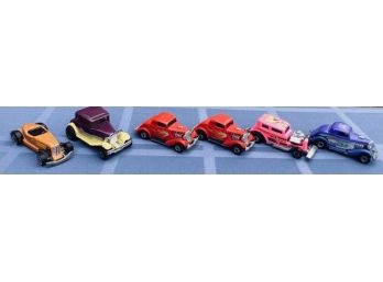 Collectable Vintage Toy Cars - Matchbox & Hot Wheels Six Hotrods