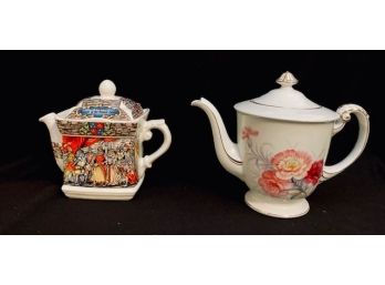 Two Collectable Tea Pots