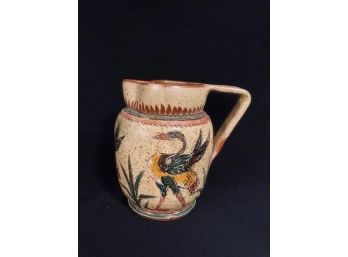 Hand Decorated Italian Pitcher