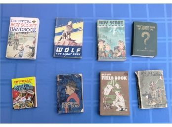 BSA Grouping #8 - Assorted Collection Of Scouting Books (8ct)