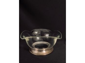 Vintage Smith Studio Silver Based Serving Bowl