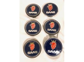 6 Vintage Saab Scania Replacement Badges/emblems