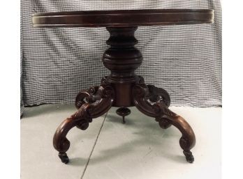 Kimball Carved Wood Table - NO TOP