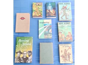 BSA Grouping #3 - Assorted Collection Of Scouting Books (9ct)