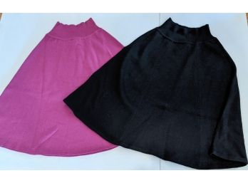2 Rodier Wool Blend Skirts, Size M