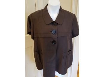 Gerard Darel Women's  Chocolate Brown Jacket