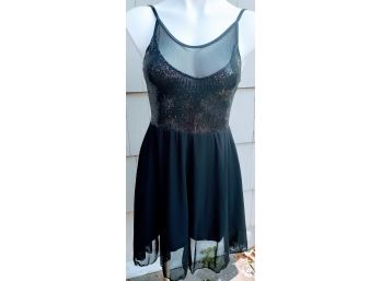 Wow, Sexy Jui Iu Black Party Dress With Sequins Size Size 2-4 (purchased In Israel)
