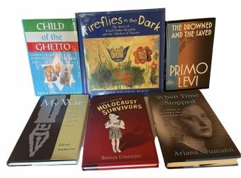 Collection Of Six Hard Cover Books On The Holocaust