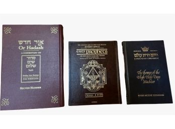 Artscroll 'The Book Of Kings',  'Themes Of The High Holy Days' & 'Or Hadash'