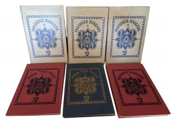 Six Small Copies 1941 'The  Haggadah  Of Passover' By Zevi Sharfstein - Illustrated By Sigmund  Forst