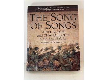 Book 'The Song Of Songs' By Ariel Bloch And Chana Bloch