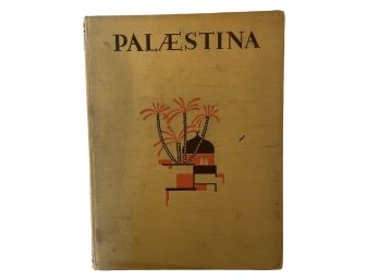 Rare 1925 German Photographic Book 'Palaestina'