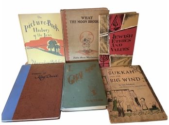 Six Vintage Jewish Children's Books