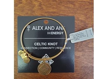 New Old Stock Alex & Ani Celtic Knot Bangle