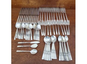 Vintage  12 Place Setting Silverware Lot