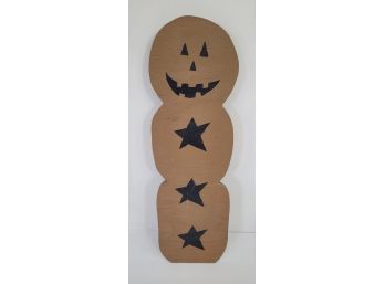 35' Tall Wooden Halloween Decor