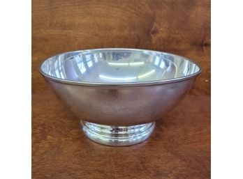 11' Stieff Williamsburg Pewter Footed Centerpiece Or Fruit Bowl