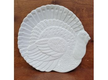 Pottery Barn Turkey Style  Platter