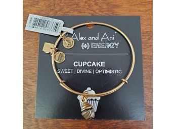 NOS With Tags Alex & Ani Cupcake Bangle