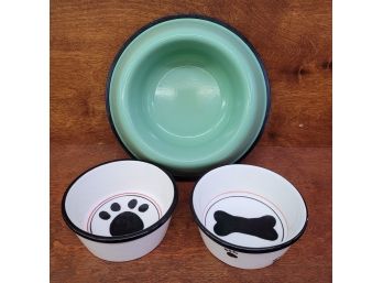 Casa Vero And George Pet Feeding Bowls