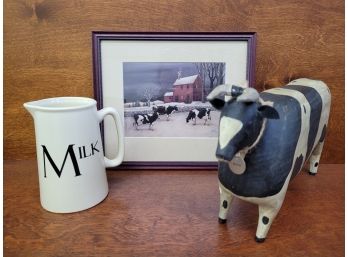 Kitchen Country Cow Decor