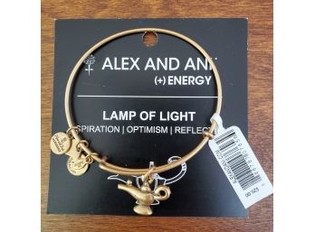 New Old Stock Alex & Ani Lamp Of Light Bangle