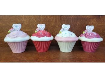 Heather Goldmine Valentine Cupcake Trinket Pots