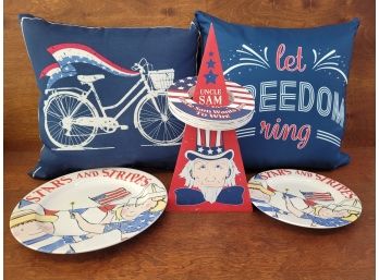 Patriot Home Decor Lot