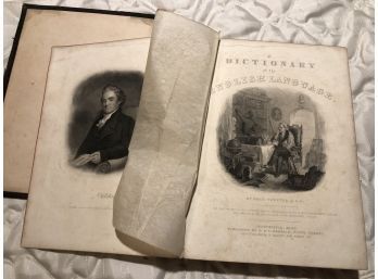 1865 Webster American Dictionary Of The English Language Springfield Mass