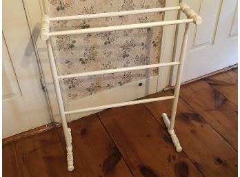 Blanket Rack Holder Turned Stand 24.5'x11.25'x30'