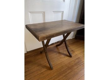 Folding End Table 26x16x20'