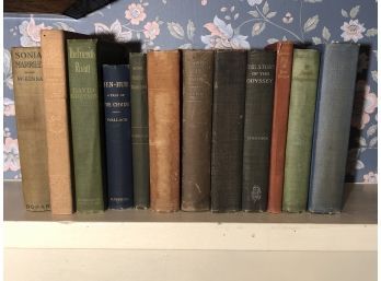 Some Silent Teachers, Balisand Beasleys Party, Odyssey, Antique Books Lot