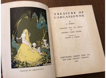 Treasure Of Carcassonne 1928 Illustrated , The Tree Of Knowledge,  The Children's Book Of Stories