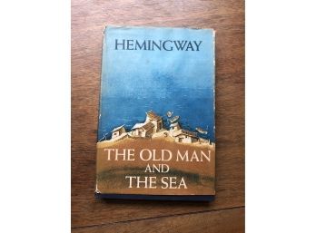 Old Man And The Sea First Edition Clipped Dust Cover Possible Book Of The Month Club