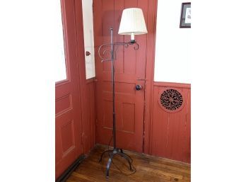 Adjustable Iron Floor Lamp,  60 X 16, Lamp Shade Diameter Is 11