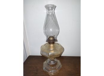 Glass Oil Lamp 6x18