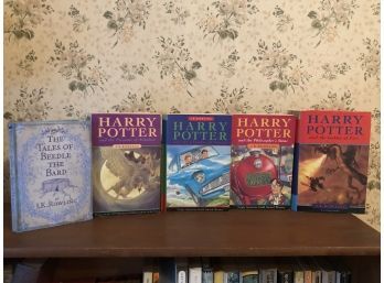 Harry Potter Paperbacks And Hardbacks Published In London England