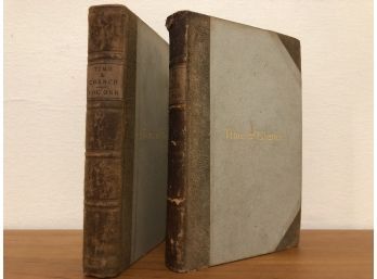 Time And Chance By Elbert Hubbard Two Volumes 1899 Roycroft Book Shop Leather Spine And Corners Clean Tight