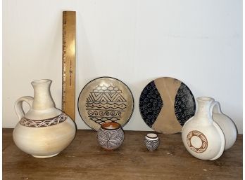 Pottery Collection, One Ever So Small Of A Knick, See Pictures.