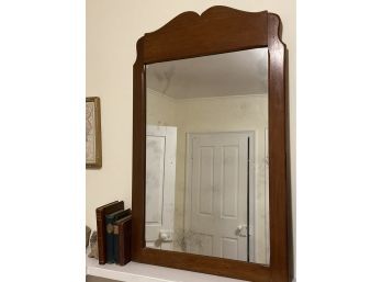 Wood Framed Mirror 21x33