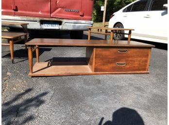 Vintage MCM RARE Lane Acclaim Coffee Table W/ Storage Cabinet