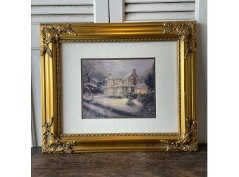 Framed Country House Christmas