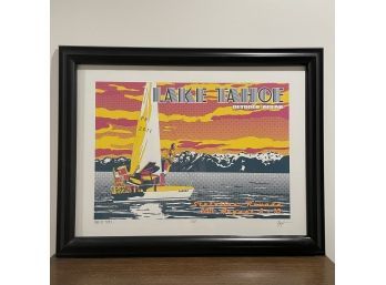 Limited Edition PHISH Concert Print 2011 Lake Tahoe, Signed And Numbered