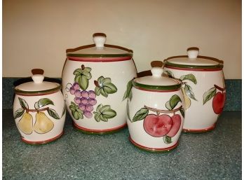 Preferred Stock Kitchenware Canisters (4)
